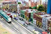 Cityscape from Thurmond Model Railroad Layout created by Arnt Engineering