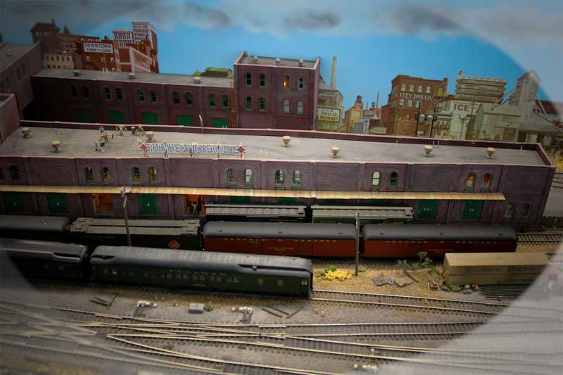 REA Terminal, freelanced, DCC railroad